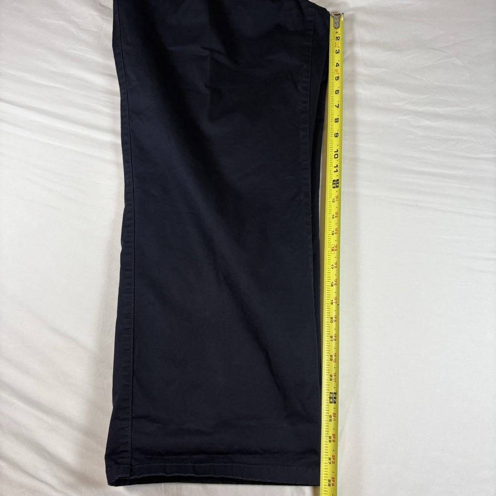 Tommy Hilfiger Women's Straight Leg Pants Size 16 Navy Blue Stretch - Picture 12 of 12